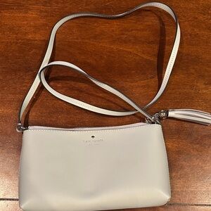 Kate Spade Light Gray Crossbody Bag